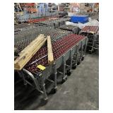 RED NYLON ACCORDION CONVEYOR - 24