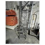 5-STEP ROLLING WAREHOUSE LADDER