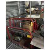 RED ROLLING MATERIAL CART
