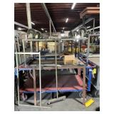 ASSORTED ROLLING TABLE CARTS