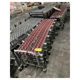 RED NYLON ACCORDION CONVEYOR - 24