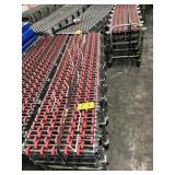 RED NYLON ACCORDION CONVEYOR - 24