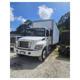 2013 HINO 268 BOX TRUCK - VIN #5PVNJ8JV1D4S54018 -