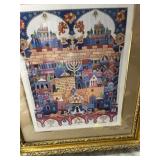VINTAGE JUDAICA - M ELKAYAM - NUMBERED 52/495 - 22