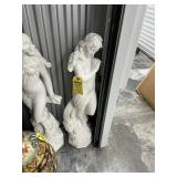 STONE WOMAN STATUE