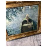GOLD FRAME ARTWORK - ARTIST ENHANCED REPRODUCTION