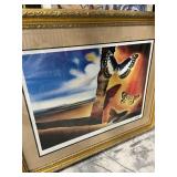 GOLD FRAME PRINT - 