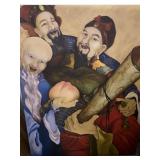 PICTURE - ORIENTAL MEN - SIGNED - 47