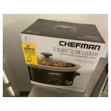 CHEFMAN 5QT SLOW COOKER (NEW IN BOX)