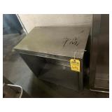 STAINLESS STEEL ICE BIN (NO LEGS)