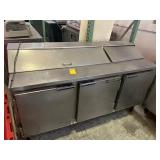 BEVERAGE AIR SP72-18 3-DOOR STAINLESS STEEL BAIN