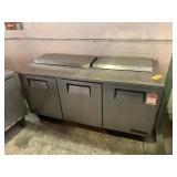 TRUE TSSU-72-18 3-DOOR STAINLESS STEEL