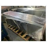 PERLICK BS108 UNDERCOUNTER 4-DOOR STAINLESS STEEL