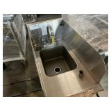 GLASTENDER STAINLESS STEEL HAND SINK WITH LEGS,