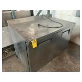 TRUE TWT48F 2-DOOR STAINLESS STEEL REFRIGERATOR