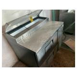 TRUE TPP-42-D2 2-DRAWER STAINLESS STEEL