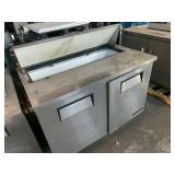 TRUE TSSU-48-12 2-DOOR STAINLESS STEEL BAIN MARIE
