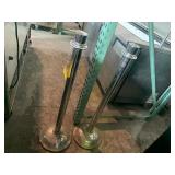 CHROME STATIONS (NO ROPE)