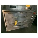 WELLS RW2HD 2-DRAWER STAINLESS STEEL WARMER