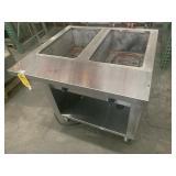 STAINLESS STEEL 2-STATION WARMER