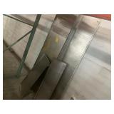 ASSORTED SIZED STAINLESS STEEL SHELVES