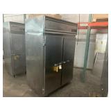 STAINLESS STEEL 2-DOOR REFRIGERATOR