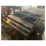 VULCAN 4-BURNER GAS TABLE TOP