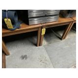WOOD SQUARE END TABLES