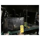 POS SYSTEM WITH 7 ASSORTED TOUCH SCREEN MONITORS,