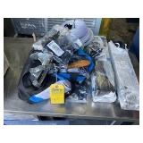 LOT ASSORTED DRINK SUPPLIES, HOSE, POURERS