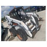 2009 BOBCAT A300 SKID STEER LOADER - WHITE -