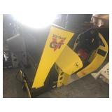 YELLOW VIRTUAL GT PRO RACING SIMULATOR WITH