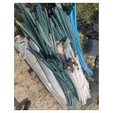 ASSORTED BUNDLES CHAIN LINK FENCE PRIVACY RODS