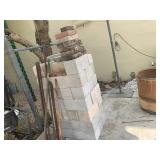 LOT - ASSORTED CINDERBLOCKS (APPROX 80)
