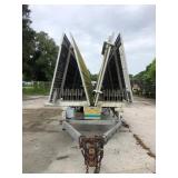 TRAILER WITH ALUMINUM OVERSIZED STAGE (LOCATED IN