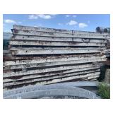 LOT - STACK CONCRETE FORMS - 18X10