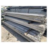 ALUMINUM GAURD RAIL (IN FRONT OF HUGE STACK)