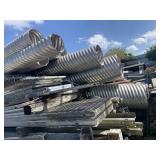 ASSORTED CULVERS - ALUMINUM (TOP OF STACK) ASST