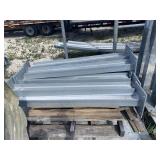 4X6X48" BASE PLATED POSTS - GALV