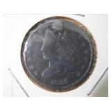 1834 Half Cent
