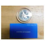 Franklin Mint American Egret sterling coin