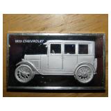 1923 Chevrolet 1000 grain sterling ingot