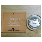 Franklin Mint 1971 Thomson's Gazelles sterling