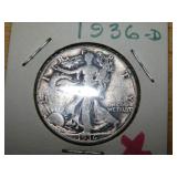 1936-D Half Dollar
