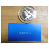 Franklin Mint Albatross sterling coin