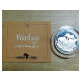 Franklin Mint 1972 Warthogs sterling coin