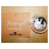 Franklin Mint 1972 Klipspringers sterling coin