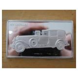 1931 Cadillac 1000 grain sterling ingot