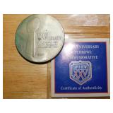 25th Anv. Super Bowl Commemorative coin