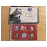 2006 U.S State Quarter silver proof set